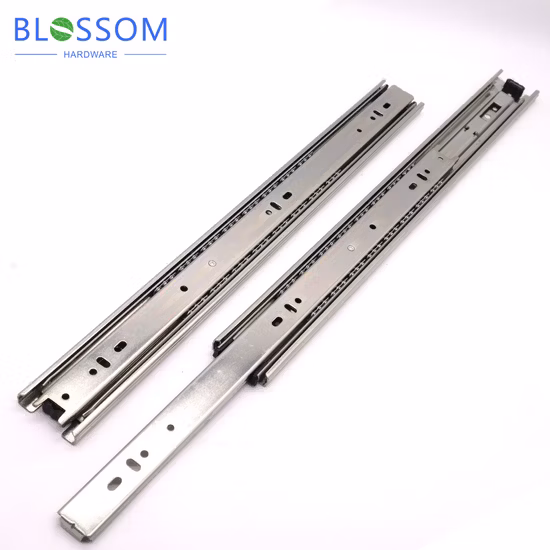 도매 볼 베어링 서랍 망원경 슬라이드 소프트 결산 시스템 서랍 슬라이드